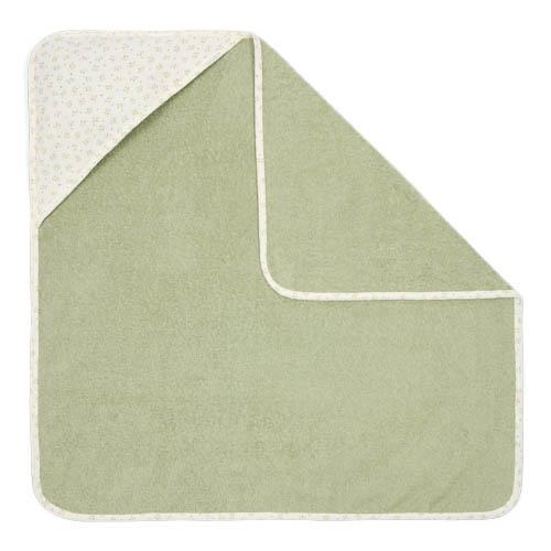 Peshqir me kapuç muslin 75x75 - Blueberry Leaves