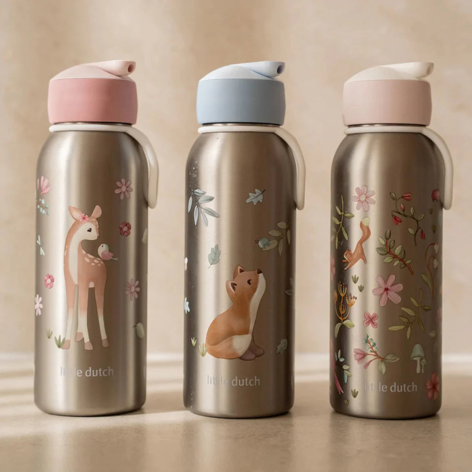 Shishe termike me kapak flip-up Campus 350ml - Fairy Garden