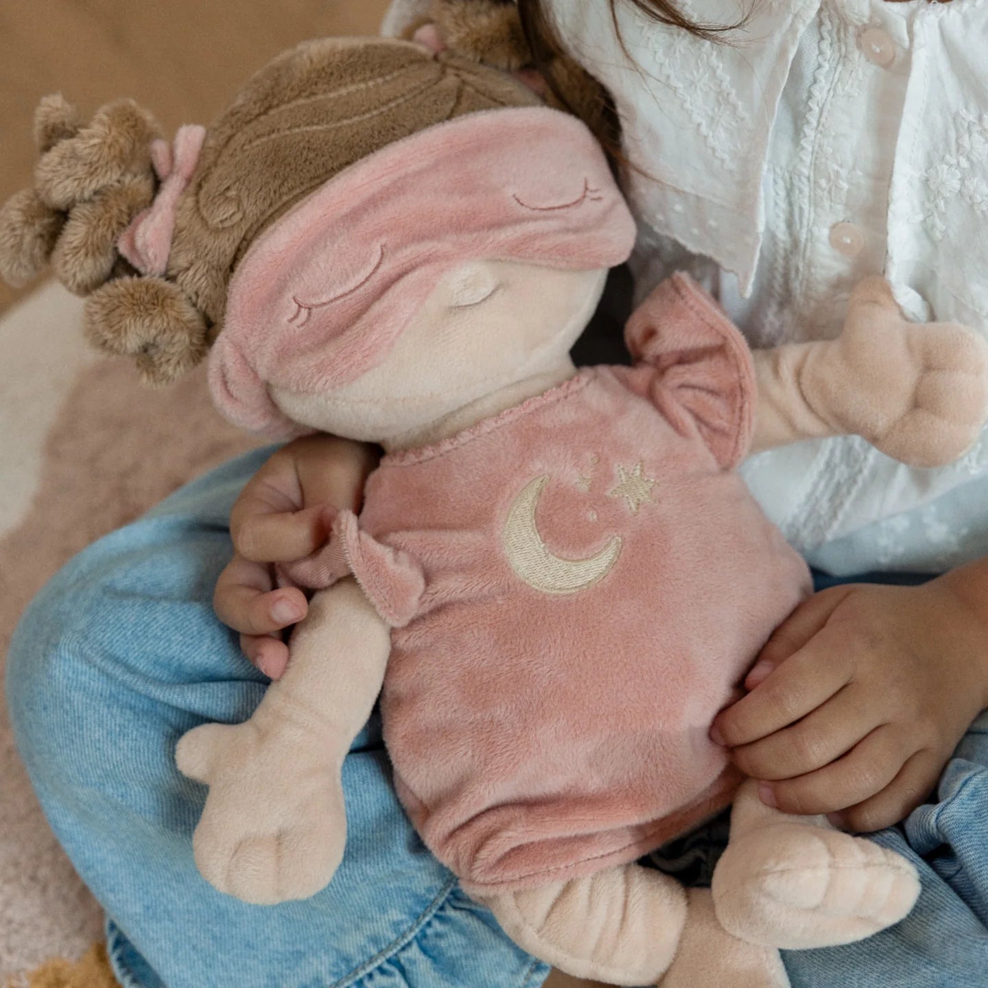 Kukull bebe e madhe Rosa 40cm