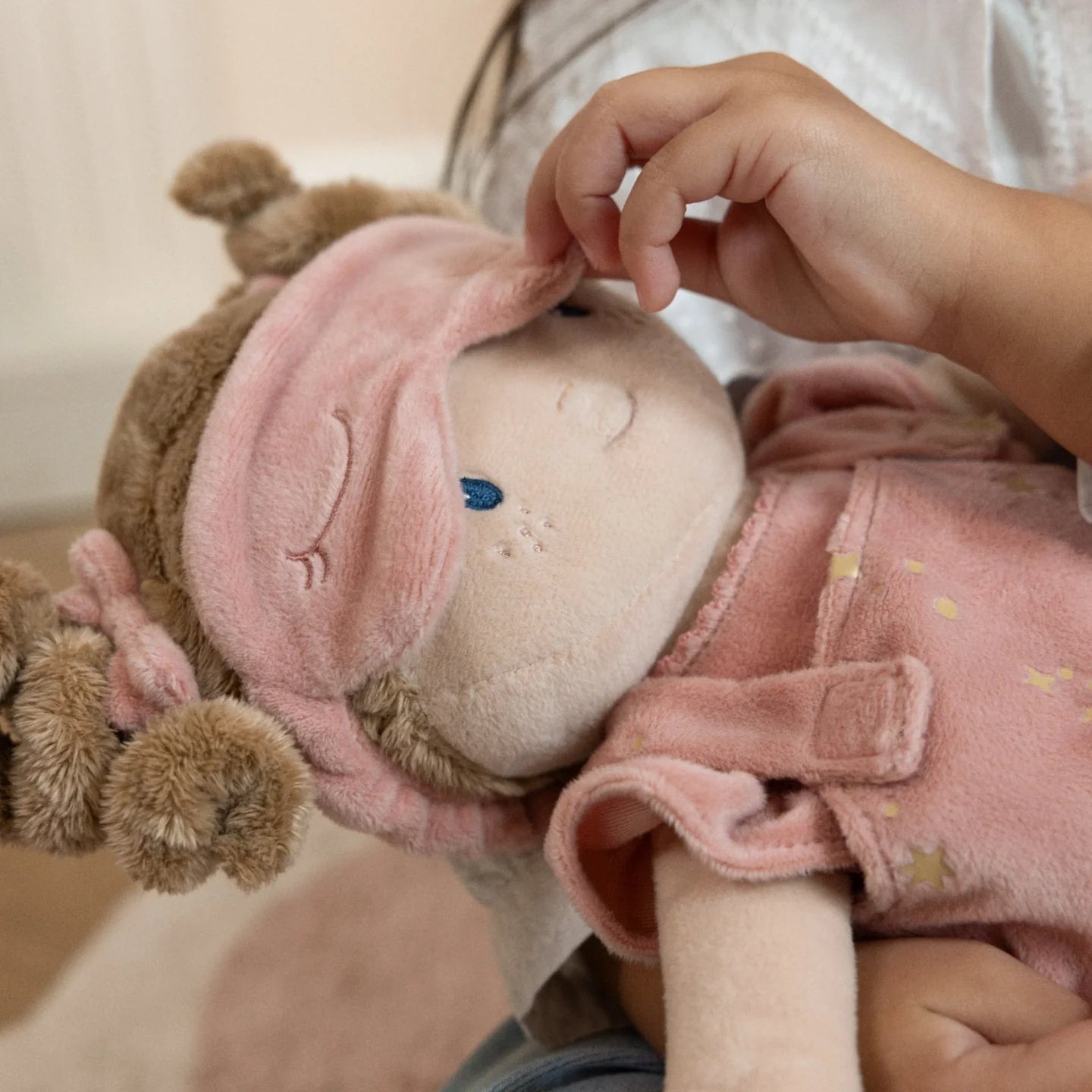 Kukull bebe e madhe Rosa 40cm