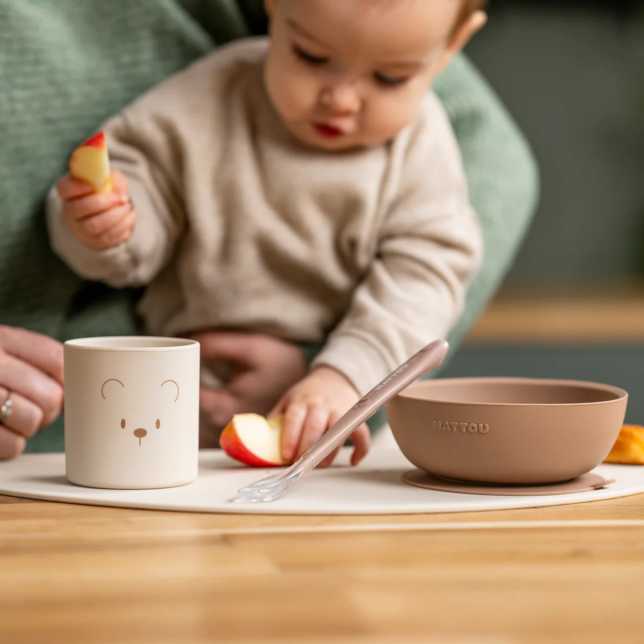 Set ene silikoni për fëmijë (Nature)