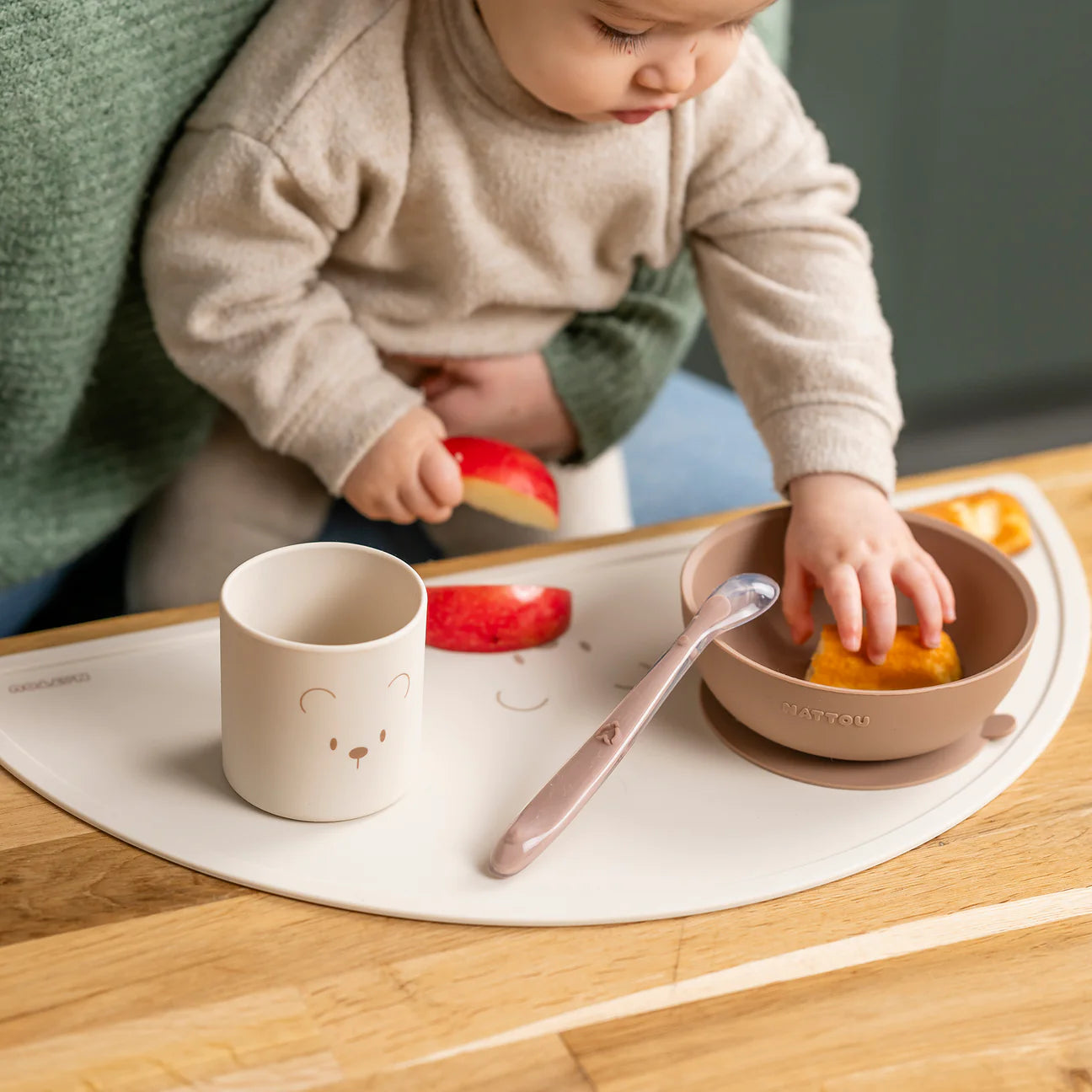 Set ene silikoni për fëmijë (Nature)