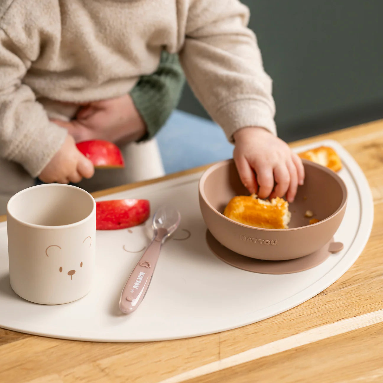 Set ene silikoni për fëmijë (Nature)