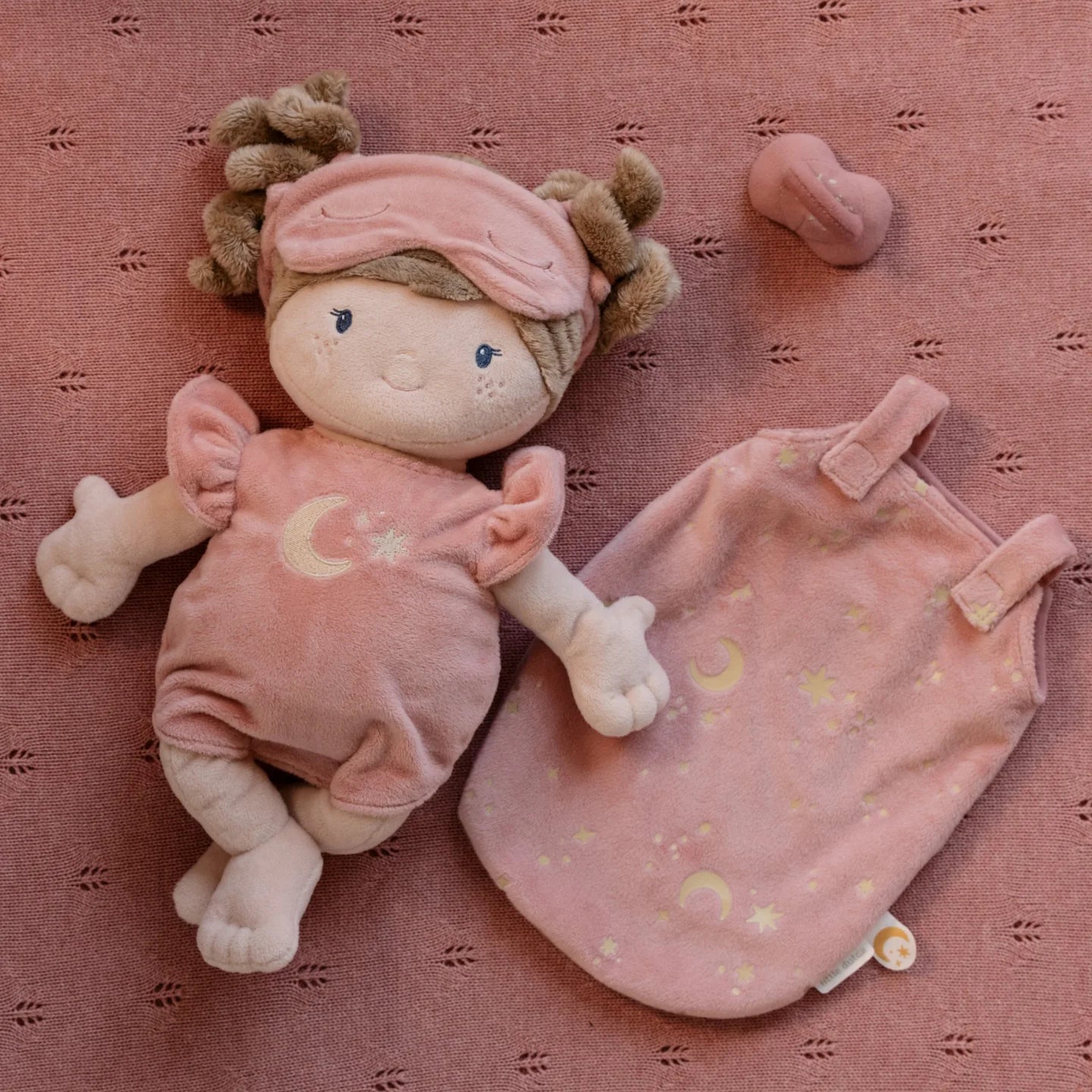 Kukull bebe e madhe Rosa 40cm