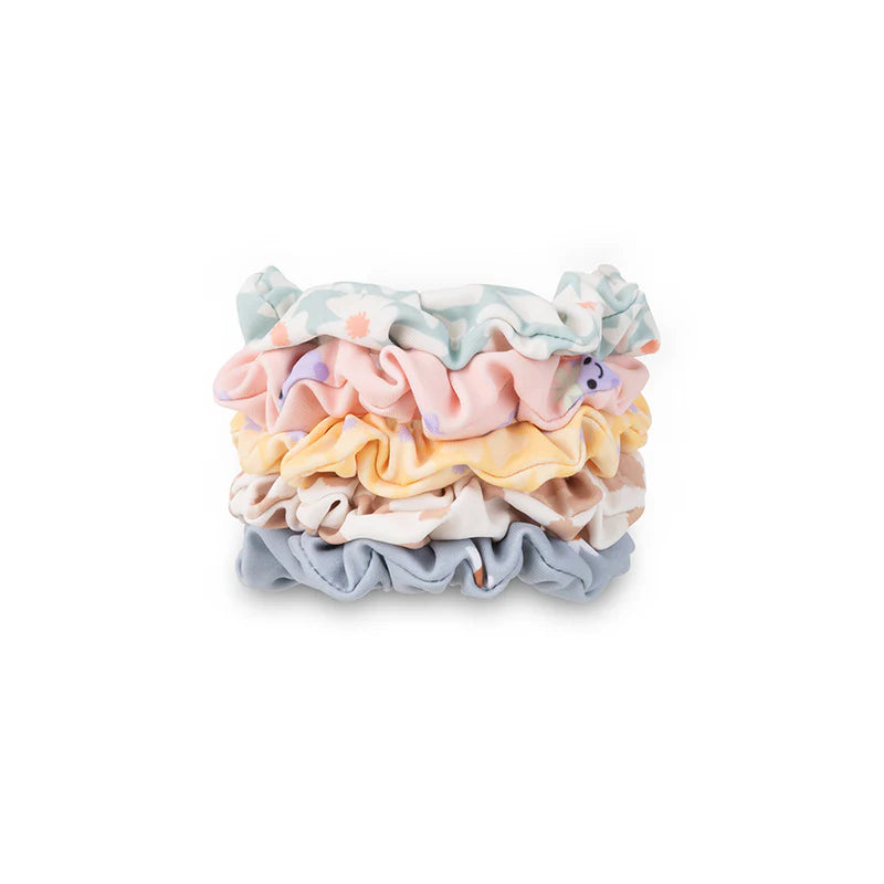 Set me 5 lidhëse flokësh (Scrunchies) Multicolor
