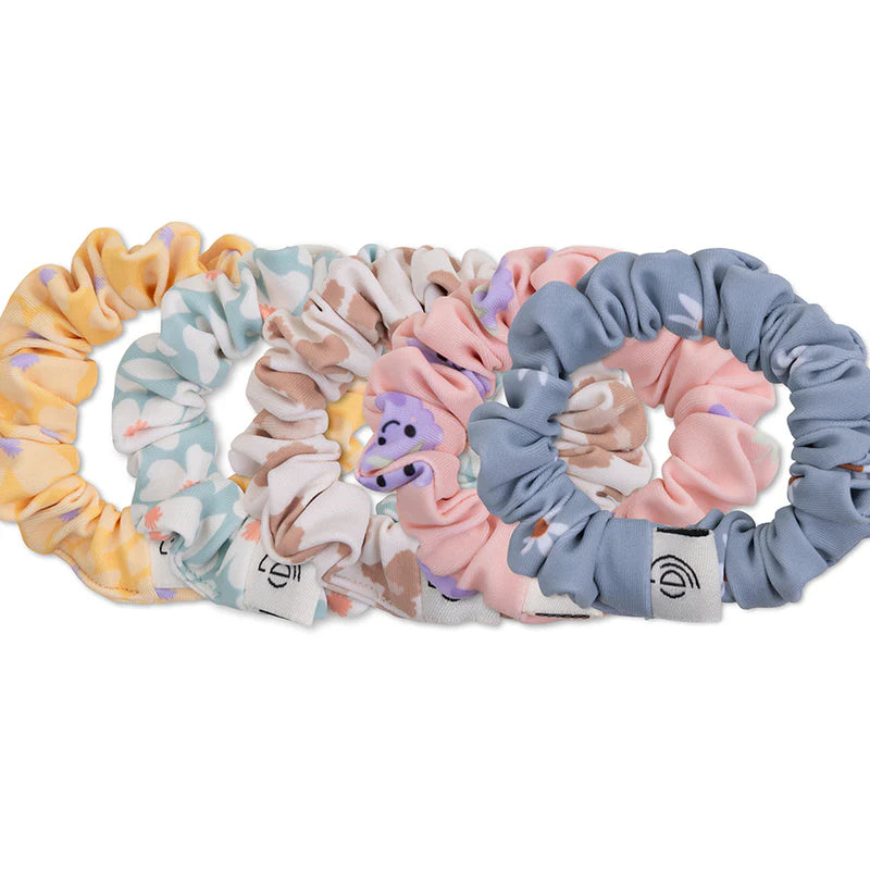 Set me 5 lidhëse flokësh (Scrunchies) Multicolor