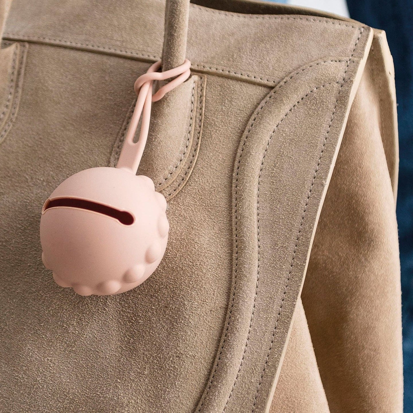 Mbajtëse biberoni silikoni Rozë