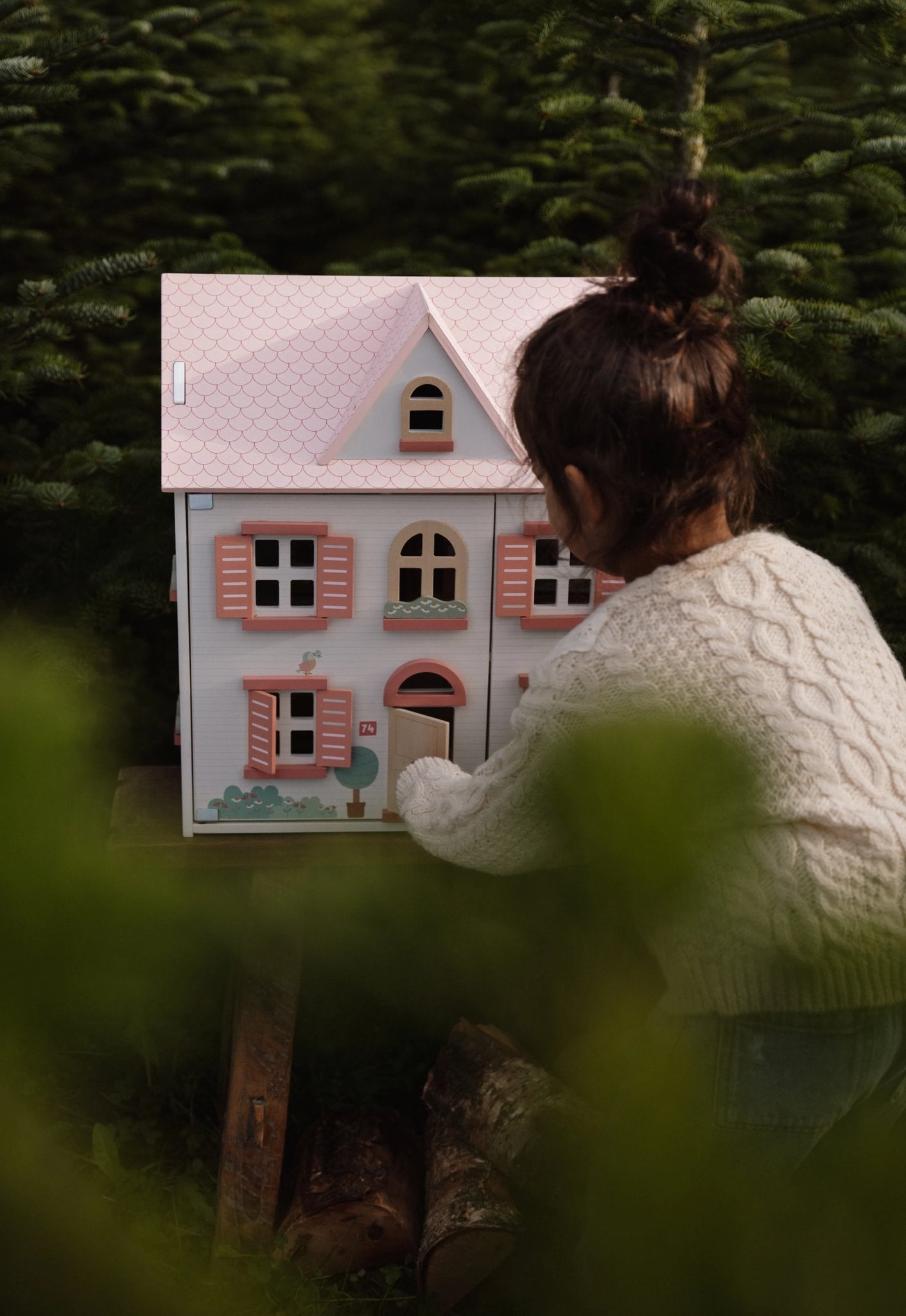 Shtëpi kukullash prej druri FSC