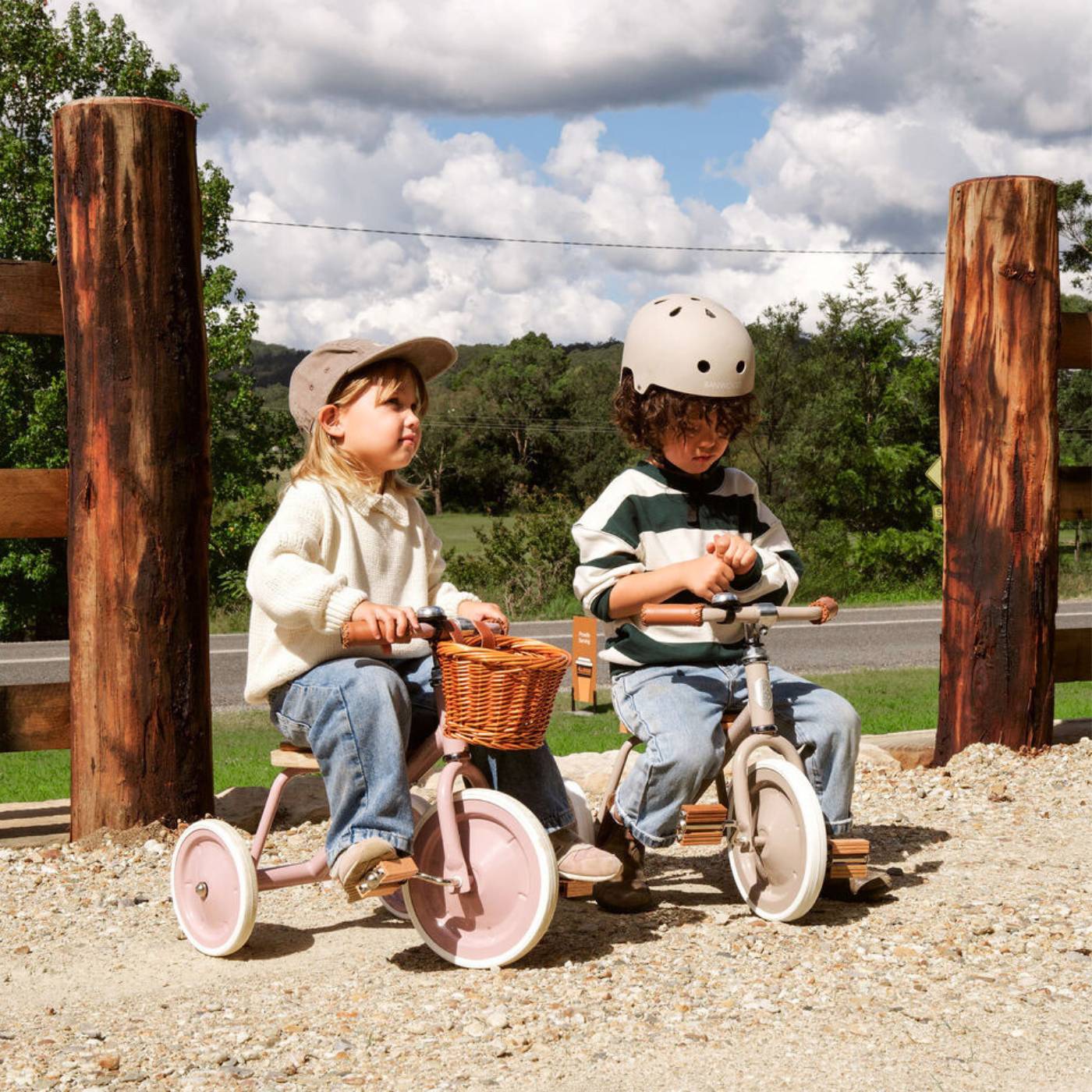 Tricikël Banwood Beige