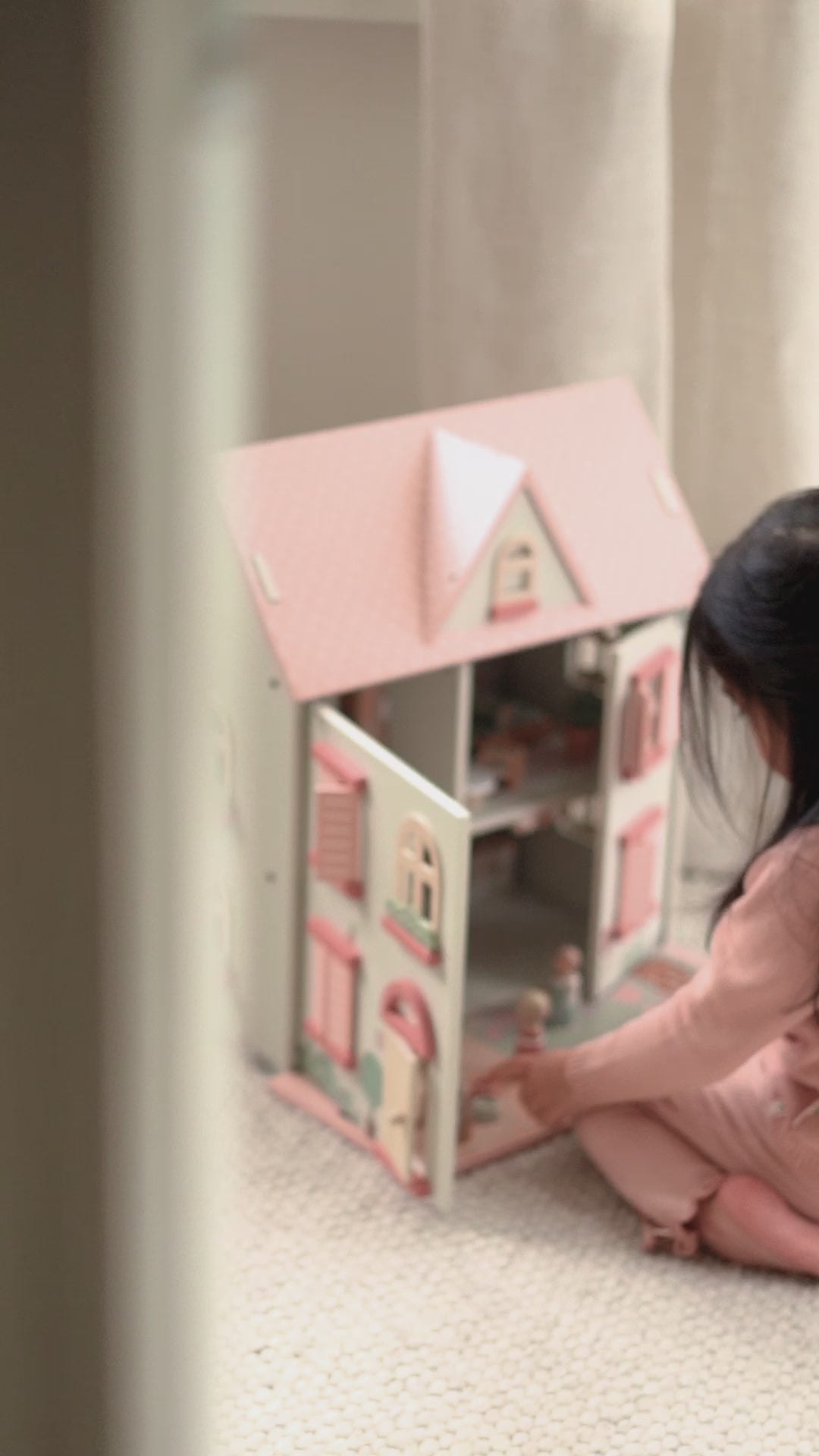 Shtëpi kukullash prej druri FSC