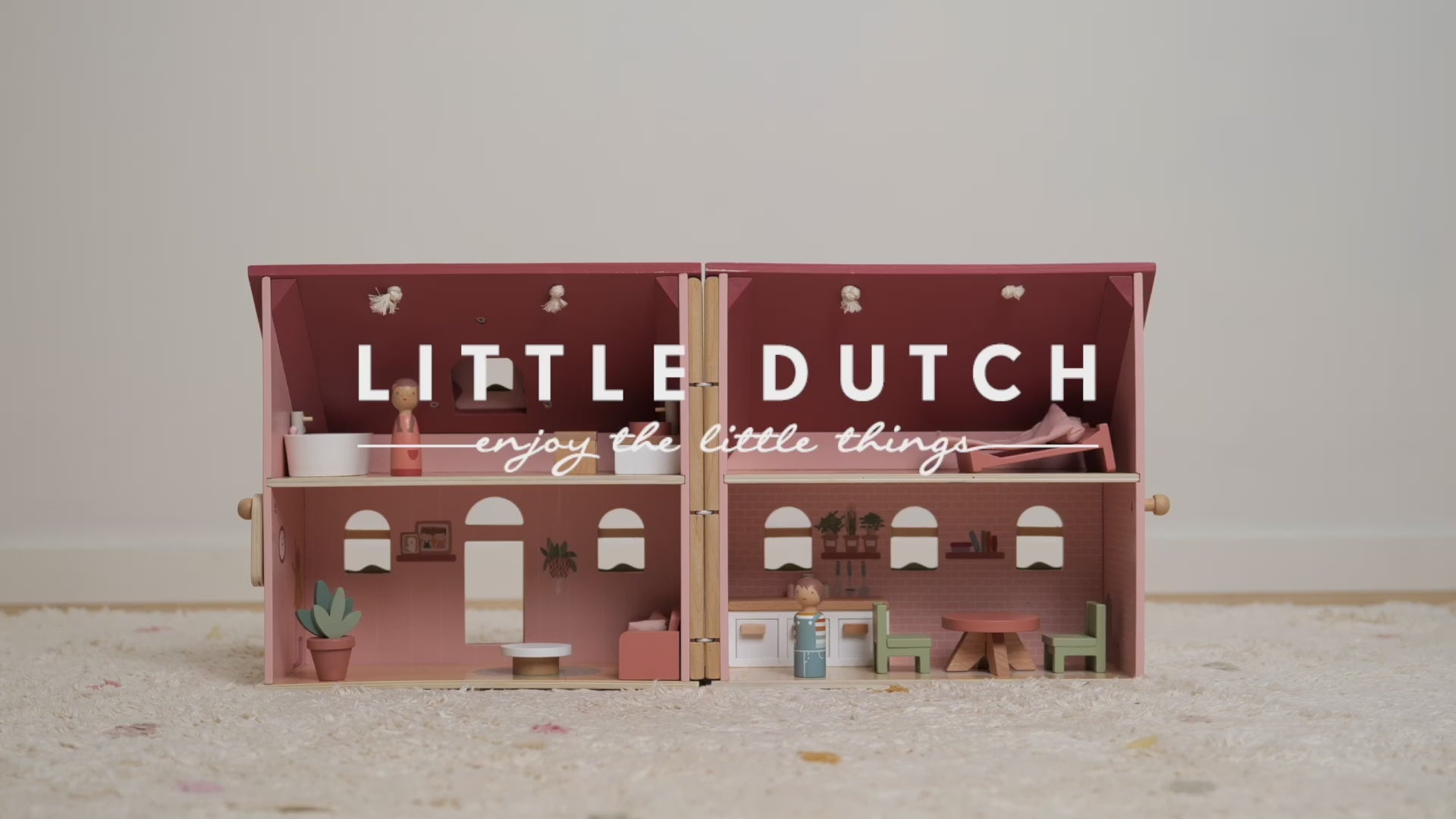 Shtëpi kukullash prej druri FSC